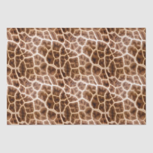 Safari Giraffe Print Tissuepapier (Voorkant)