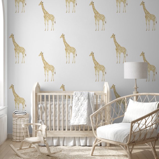 Safari Giraffes Dier Behang (Kinderen)