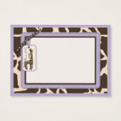 Safari Girl LAV TY Cadeau Balise 2 (Dos)