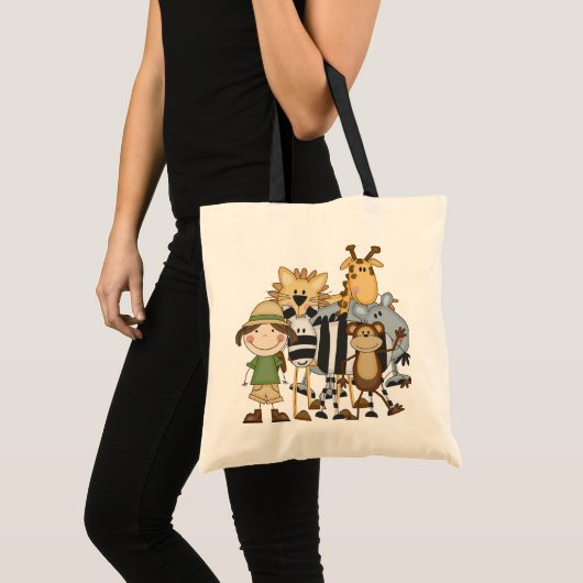 Safari Girl T-shirts en Gifts Tote Bag (Voorkant (product))