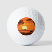  safari golfballen (Voorkant)