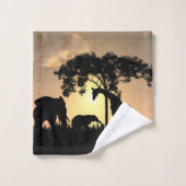 safari-handdoekset bad handdoek (Wasdoekje)