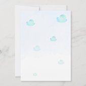 Safari invitation anniversaire Deux invitation sau (Dos)