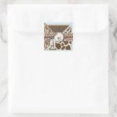 Safari Jongen Sticker B3 (Tas)