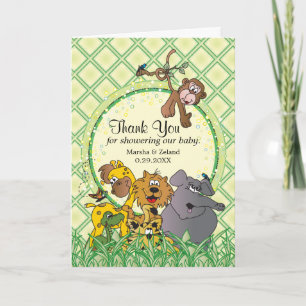 Safari Jungle Baby Animaux - Merci