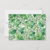 Safari Kids Fotobirthday Bedankkaart (Achterkant)