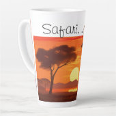  safari latte mok (Linkerhoek)