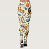 Safari Leggins Leggings (Achterkant)