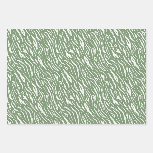 Safari Leopard Print Wrapping Paper Sheets (Voorkant 2)