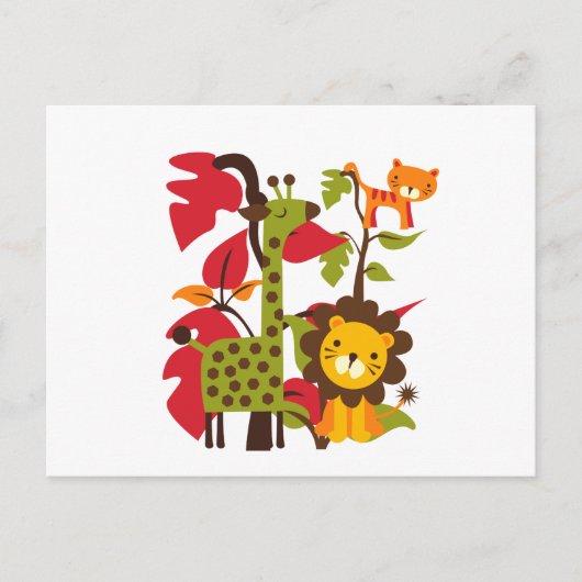 Safari Life Briefkaart (Voorkant)