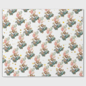 Safari Oerwoud Animals Nursery Cadeaupapier (Vlak)