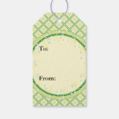 Safari Oerwoud Baby Animals Baby shower Hartelijk Cadeaulabel (Achterkant)