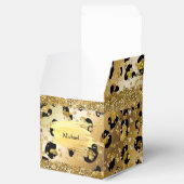Safari oerwoud luipaard goud Afrika thema party Fa Bedankdoosjes (Geopend)