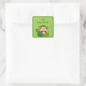 Safari Oerwoud Monkey Stickers Labels (Tas)