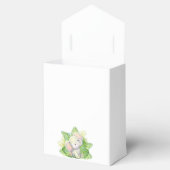 Safari-olifant Birthday Favor Box Bedankdoosjes (Geopend)