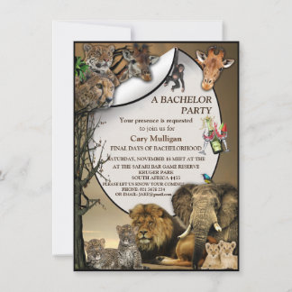 Safari Park Buitenlandse Bachelor Party