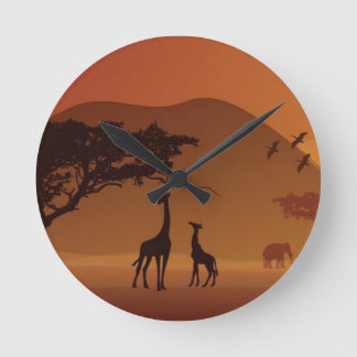 Safari park ronde klok