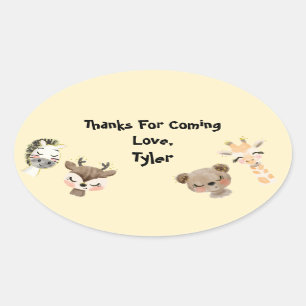 Safari Party Dank u Sticker