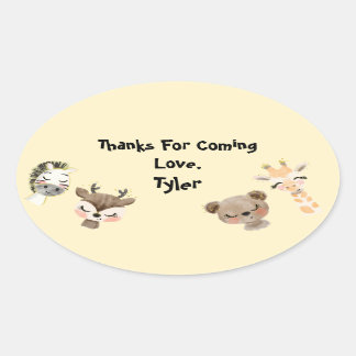 Safari Party Dank u Sticker