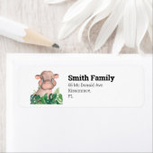Safari Party Return Address Label (Insitu)
