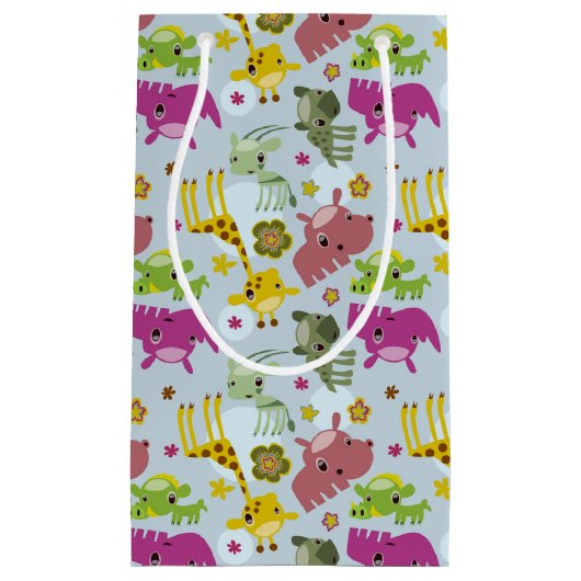 safari-patroon klein cadeauzakje (Voorkant)