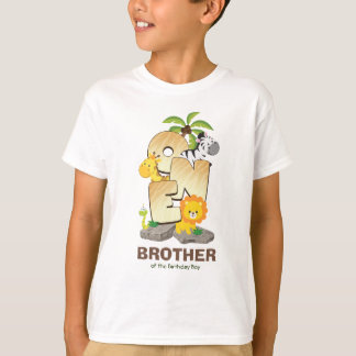 Safari personnalisé Tshirt d'anniversaire pour frè