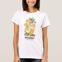 Safari personnalisé Tshirt d'anniversaire pour mam
