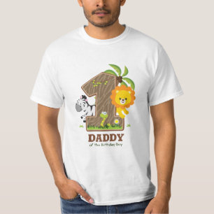 Safari personnalisé Tshirt d'anniversaire pour pa