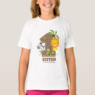 Safari personnalisé Tshirt d'anniversaire pour soe