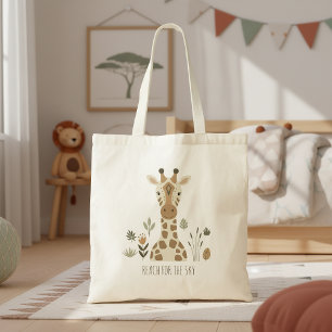 Safari Portret Giraffe ID1264 Tote Bag