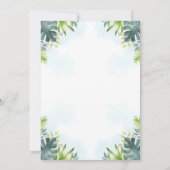 Safari Quatre jamais Wild Anniversaire Invitation (Dos)