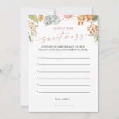 SAFARI Raad de Sweet Mess Game Kaart (Voorkant)