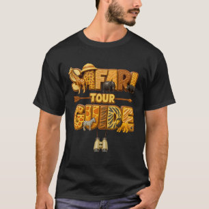 Safari Reisgids Kostuum Afrika Dierenpark Outfit S T-shirt