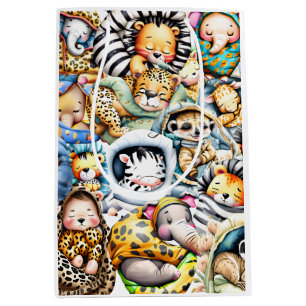 Safari sacs de couchage animaux sauvages de la jun