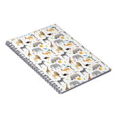 Safari Savanna Multiple Animals Notitieboek (Rechterzijde)