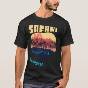 Safari Serengeti National Park Africa Tanzania Big T-shirt