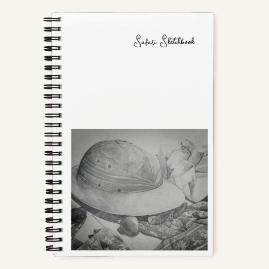 Safari Sketchbook Notitieboek (Voorkant)