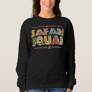 Safari Squad African Animals Zoo Wildlife Adventur Trui