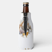 Safari Squad African Safari Animals Funny Zoo Anim Flesjeskoeler (Fles Achterkant)