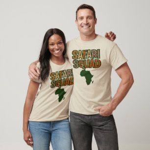 Safari Squad, Afrikaans Safari Gift T-shirt