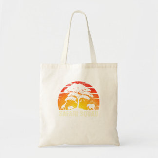 Safari Squad Funny Matchin Tote Bag