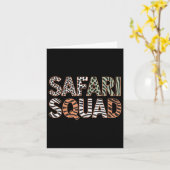 Safari Squad Kaart (Gele Bloem)