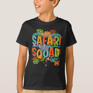 Safari Squad Zoo African Animals T-shirt