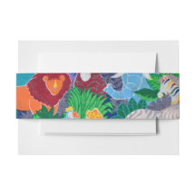 Safari Thema Verjaardag Regenboog Kleurrijke Parti