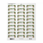 Safari thema Wild Een 1e verjaardag retour label (Full Sheet)