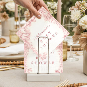Safari Toile Baby Shower Servet