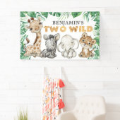Safari Two Wild Birthday Banner (Insitu)