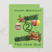 Safari ultra mignon Leopard Invitations d'annivers