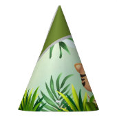 Safari Verjaardag Tijger Feesthoedjes (Links)