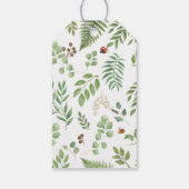 Safari Wild 1 of 2 wild Birthday Oerwoud Favor Cadeaulabel (Achterkant)